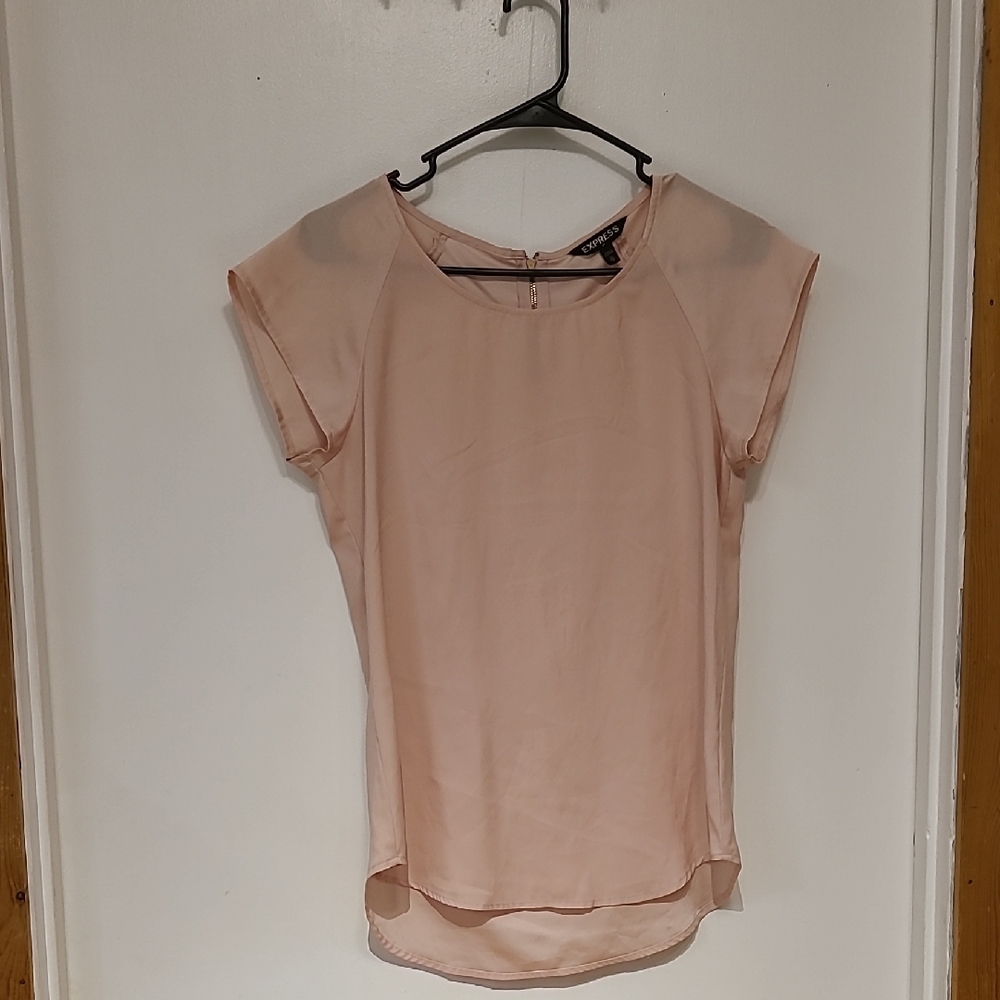 Express Light Pink Blouse